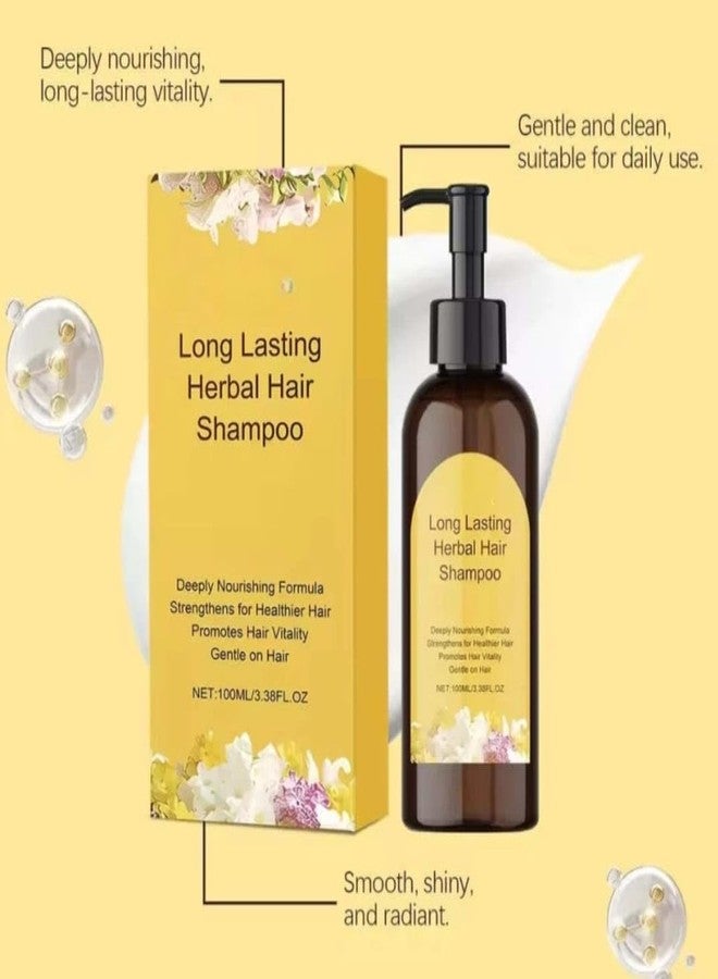 Hair dye shampoo for Women & Men All Hair Types| Natural & Long-Lasting Color | Ammonia-Free, Paraben-Free, Plant-Based Hair Dye | Home Hair Color Solution 100ml (pack 3) - Image 2