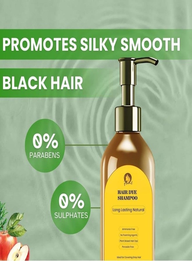 Hair dye shampoo for Women & Men All Hair Types| Natural & Long-Lasting Color | Ammonia-Free, Paraben-Free, Plant-Based Hair Dye | Home Hair Color Solution 100ml (pack 3) - Image 4