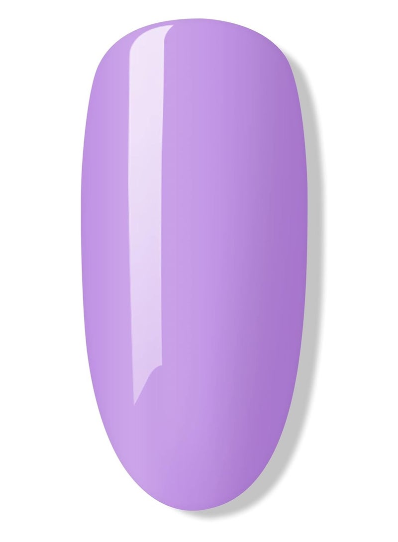 Bluesky Gel Nail Polish Lavender Neon23 Light Neon Purple Long Lasting Chip Resistant 10 ml Requires Drying Under UV LED Lamp - Image 2
