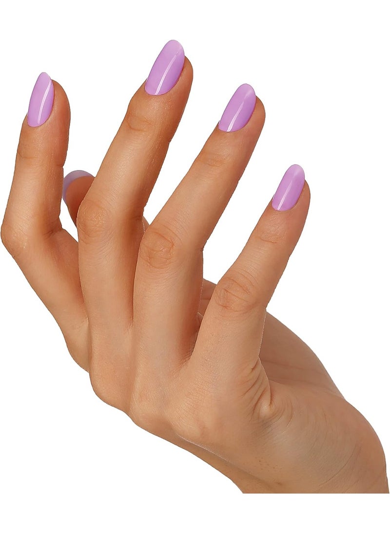 Bluesky Gel Nail Polish Lavender Neon23 Light Neon Purple Long Lasting Chip Resistant 10 ml Requires Drying Under UV LED Lamp - Image 4