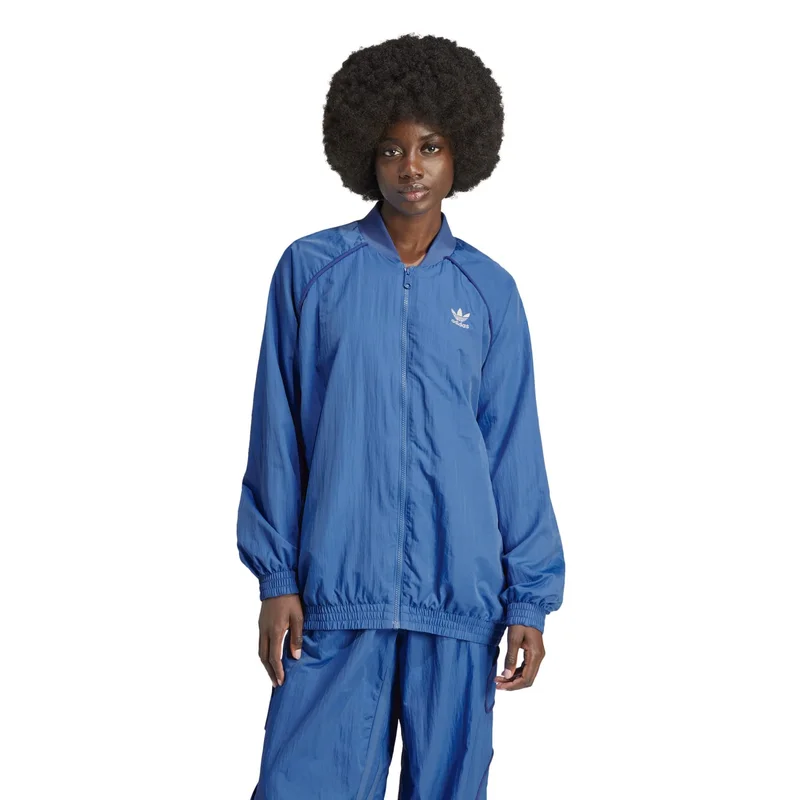 adidas Originals FR TRACK TOP Blue Originals Women TRACK TOPS