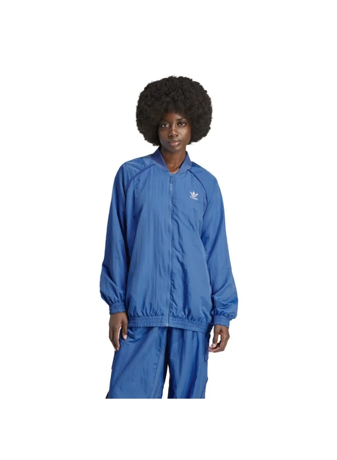 adidas Originals FR TRACK TOP Blue Originals Women TRACK TOPS