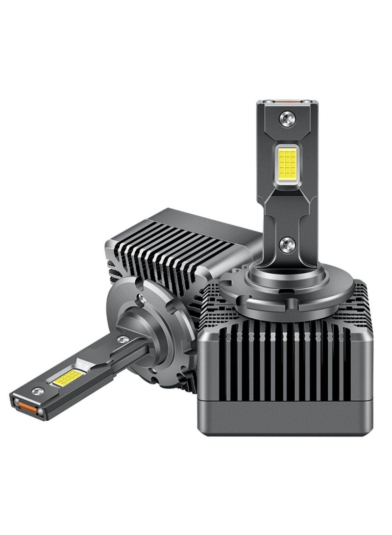Smart Kit D3S LED Headlight – 6000K Xenon White, 8000LM Bright, IP68 Waterproof, CSP Technology, Universal Car Upgrade - Image 2