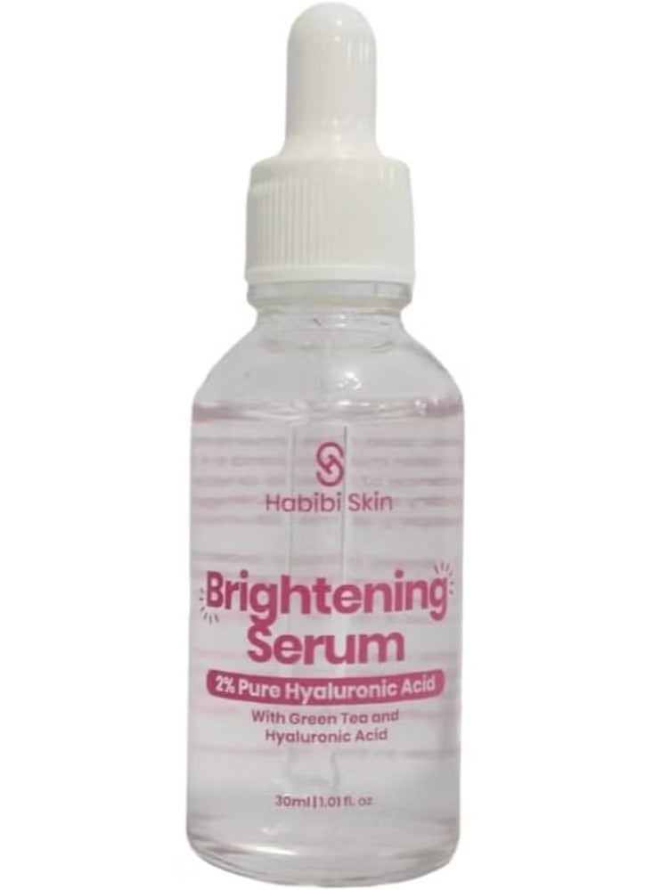 سيروم تفتيح البشرة بحمض الهيالورونيك النقي بنسبة 2%، 30 مل