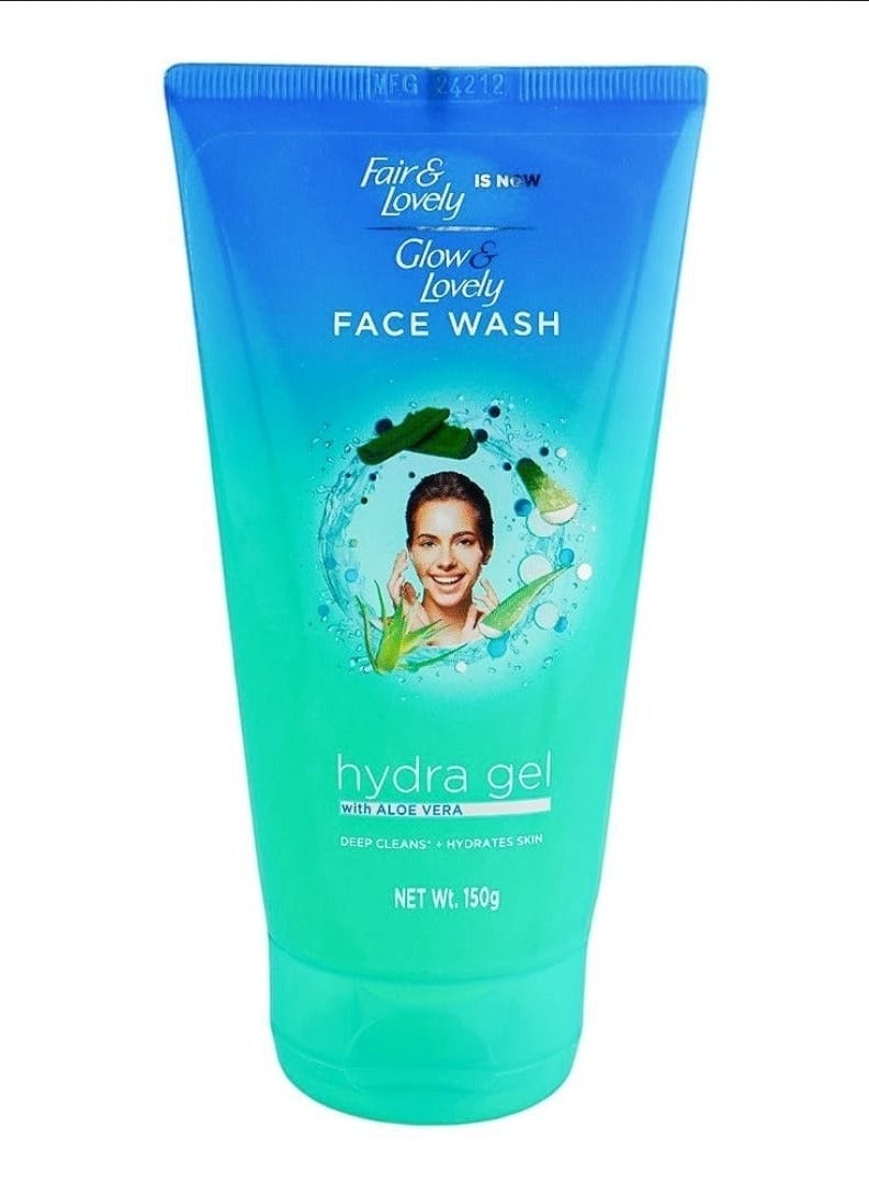 Fair & Lovely Hydra Gel Face Wash 150grams  - Image 1