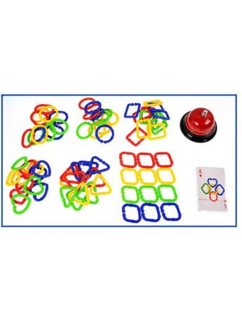 HASSM Pack of 72 Interactive Ring Board Games for Kids Intelligence Development  - Image 2