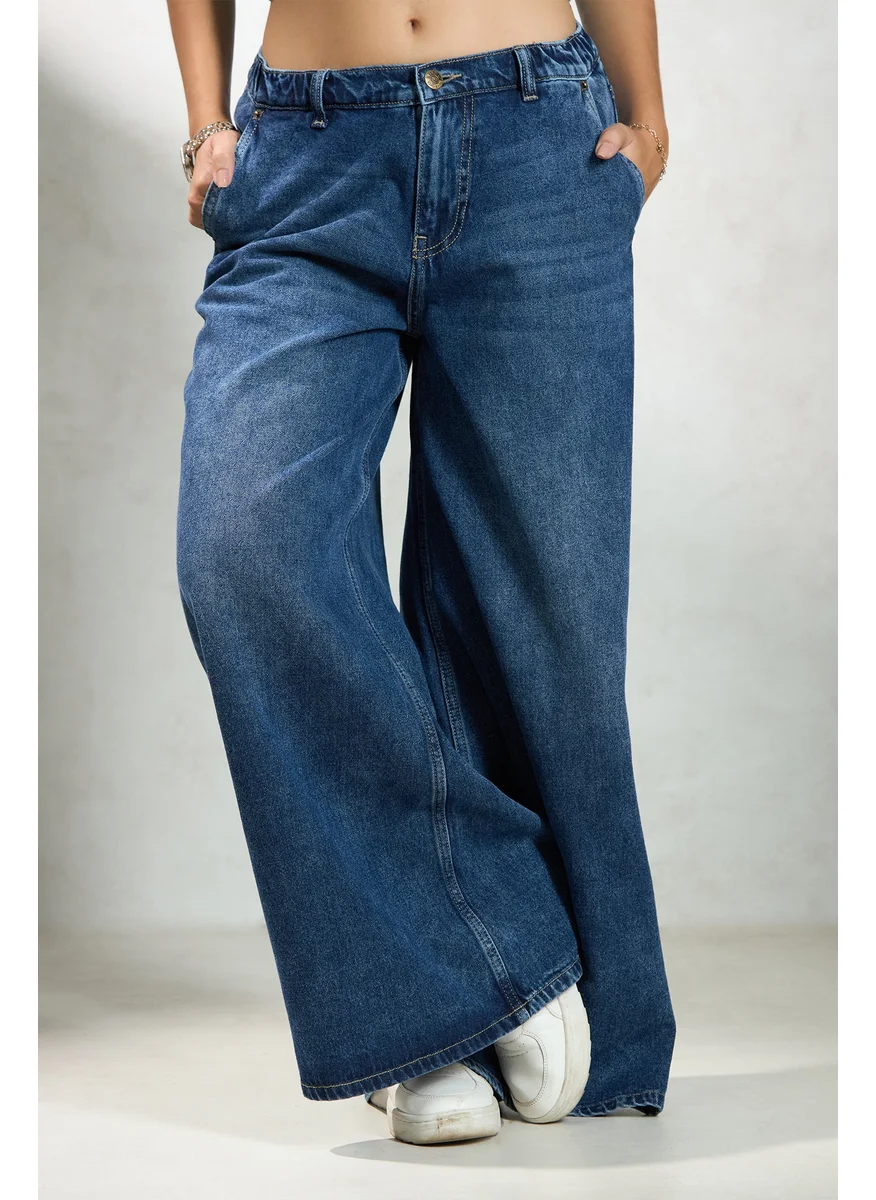 فيرجيو Virgio Women Cotton Full Length Solid Jeans