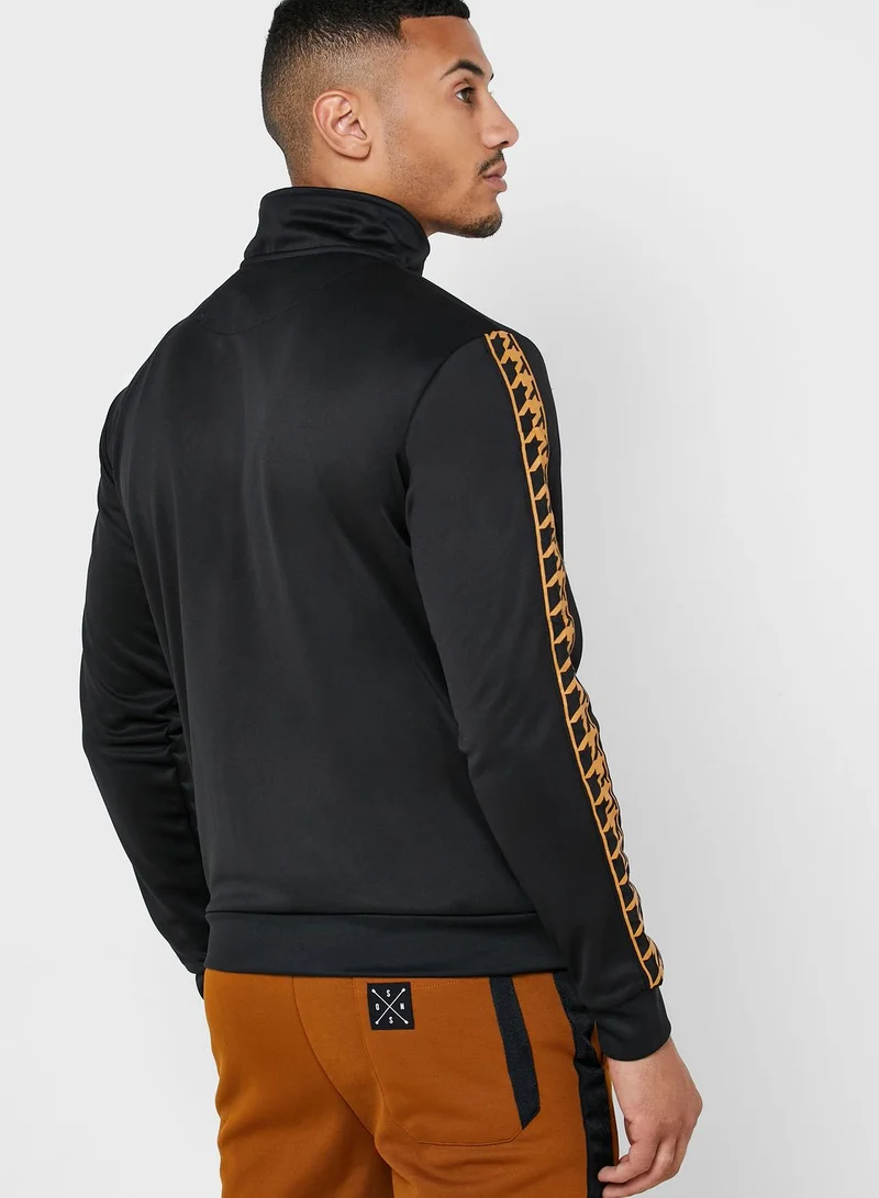 D-Struct Hermosa Striped Sleeve Track Jacket