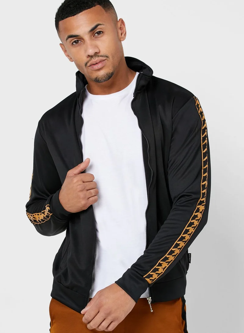 D-Struct Hermosa Striped Sleeve Track Jacket