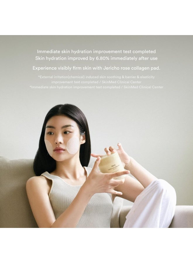 Abib Jericho Rose Collagen Pad Firming Touch 60 Pads - Toner Pads with Collagen Extract, Skin Hydration, Beige - Image 3