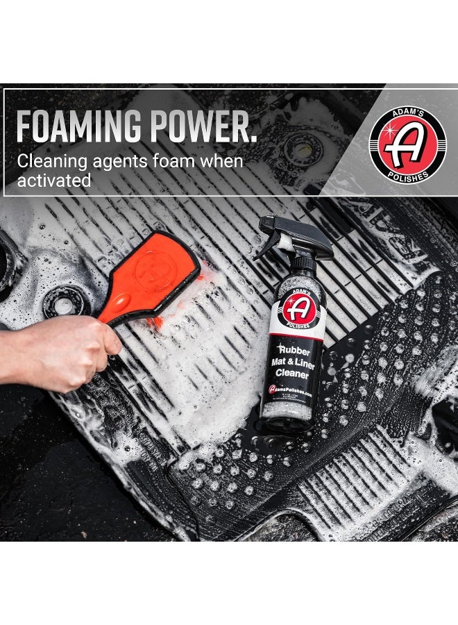 Adam's Polishes Rubber Mat And Liner Cleaner 16Oz Protectant And Rubber Floor Mat Cleaning Solution For Car Detailing  - Image 5