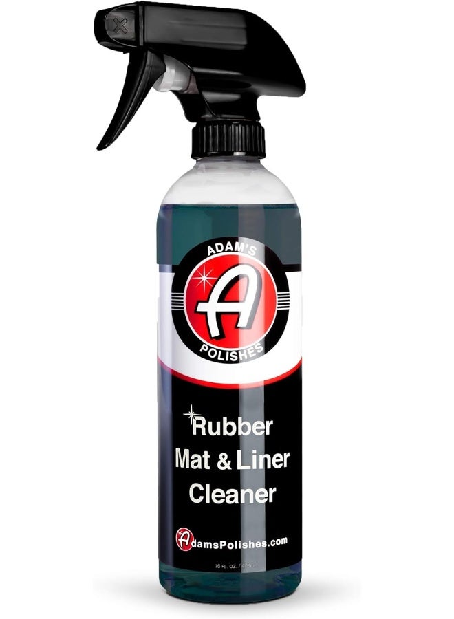 Adam's Polishes Rubber Mat And Liner Cleaner 16Oz Protectant And Rubber Floor Mat Cleaning Solution For Car Detailing  - Image 1