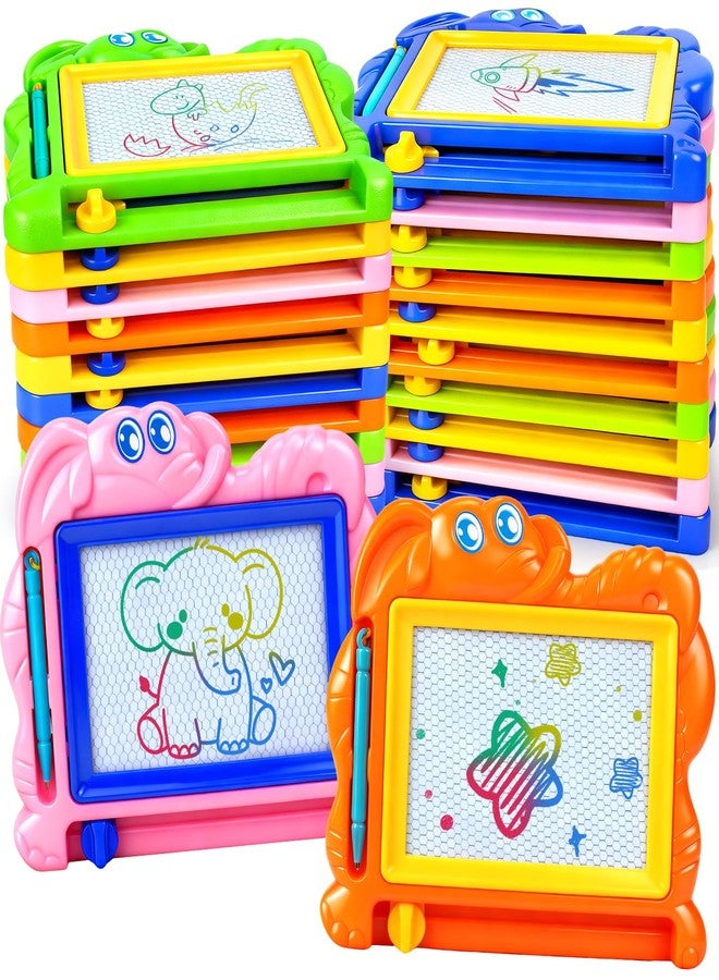Hymaz 15 Pack Magnetic Drawing Board for Kids, Colorful Erasable Doodle Sketch Tablet for Toddlers 1-3, Travel Writing Drawing Pad for Boys Girls Birthday Party Favors Easter Basket Stuffers Gifts - Image 1