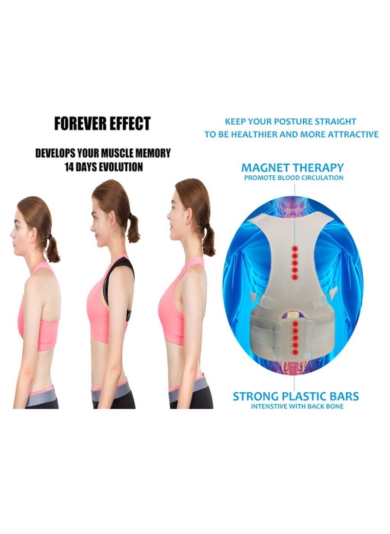 BTFMEI Posture Correction Harness, Back Belt For Shoulder Straightening Is Made Of Strong, Breathable Material That Is Comfortable To Wear  - Image 4