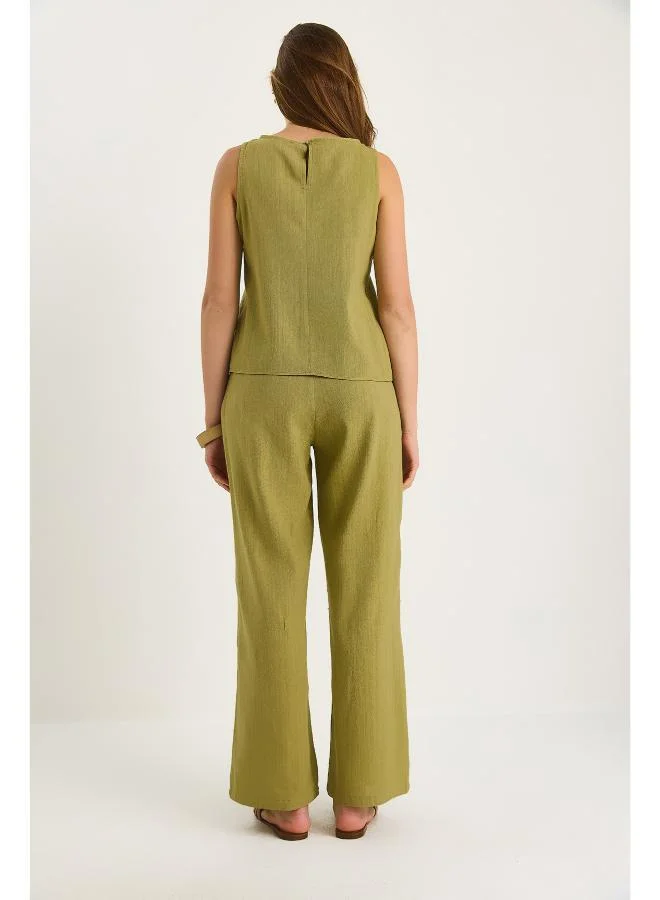 Ginger Relaxed Fit Top & Pant Coord Set