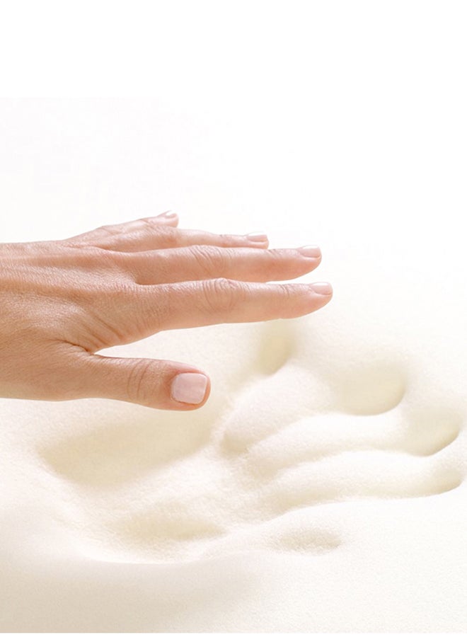 دي بي تي وسادة طبية بحشو ميموري فوم وسادة لدعم الرقبة والكتف مضادة للبكتيريا ازرق مقاس 30*47 سم - Image 3