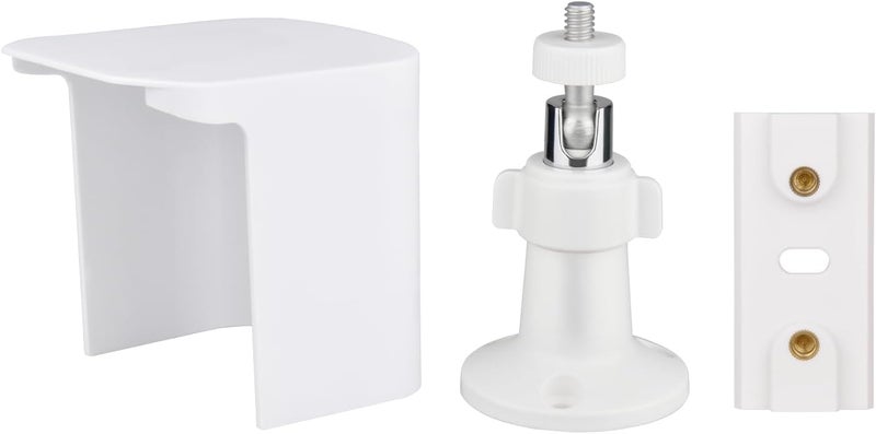 Prestantious Plastic Cover Protective Case for Ring Spotlight Cam Plus, Wall Mount Bracket, Skin Cover Case for Camera Protection from Sun/Rain/Dust,1-Pack, White, Camera Not Included - Image 2