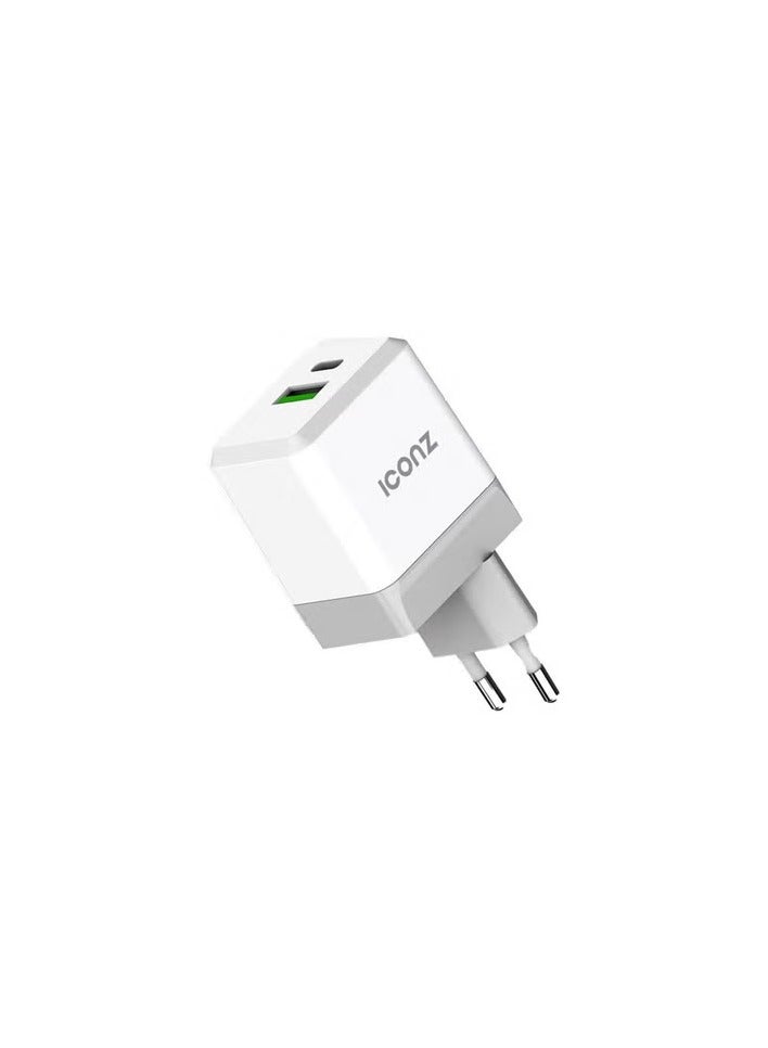 2-PORT PD/QC USB-C Charger