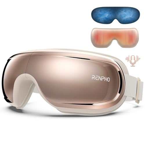 RENPHO Eyeris 3 Eye Massager with Heat and Cooling Valentines Day Gifts for Her Him Birthday Gifts for Women Mom Voice Control Eye Mask for Migraines Eye Care with Massage Reduce Dry Eyes - Image 2