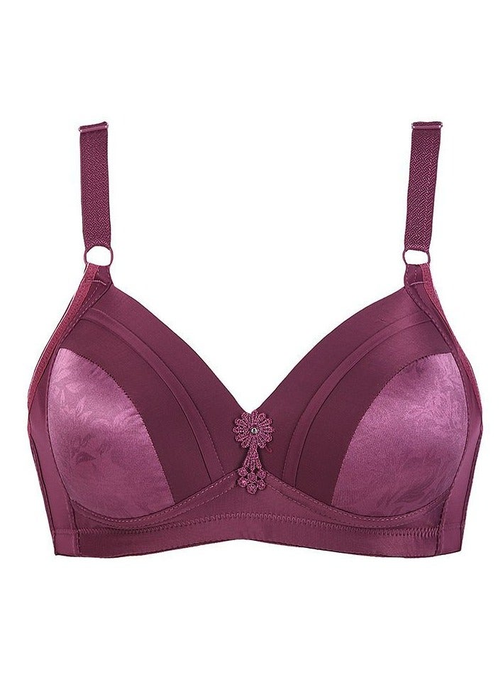 Women's Thin Wire-Free C Cup Bra 3-Piece Set - Image 2