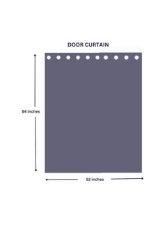 Wakefit Wakefit Curtains 7 feet Long Set of 2, Blackout Curtains, Door Curtains 7 feet, Curtains for Living Room, Polyester Solid Curtains,Decoration Items for Home Décor (Jog Green)  - Image 3