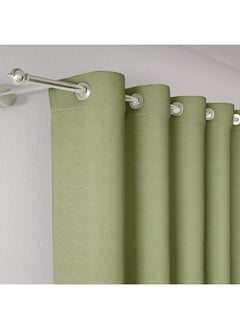 Wakefit Wakefit Curtains 7 feet Long Set of 2, Blackout Curtains, Door Curtains 7 feet, Curtains for Living Room, Polyester Solid Curtains,Decoration Items for Home Décor (Jog Green)  - Image 5