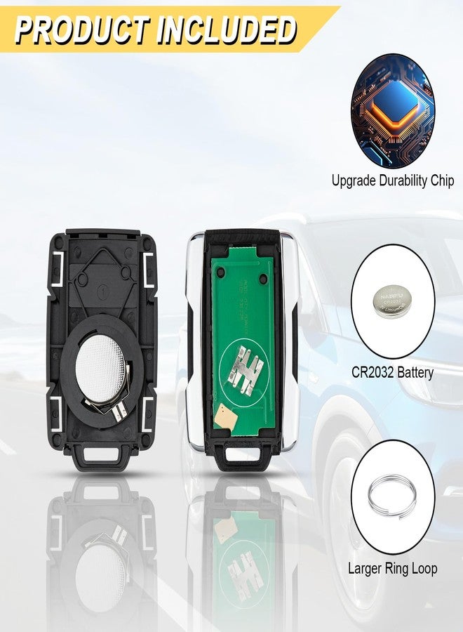 Vurkcy Key Fob Replacement for Chevrolet Chevy Colorado Silverado Suburban Tahoe GMC Canyon Sierra Yukon Remote, 3-Button M3N-32337100 - Image 5