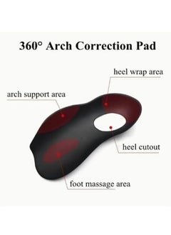 FASHION MANIA Plantar Fasciitis Insoles Arch Support Inserts Orthotics Shoe Inserts for Men Women,Rapidly Relief Plantar Fasciitis Foot Pain, Flat Feet, High Arch,Over Pronation,X/O Legs Correction  - Image 3