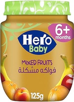 Hero Baby Hero Baby Mixed Fruits Jar, 125 gm 