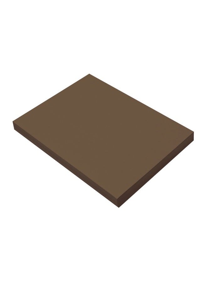 Prang Sunworks Prang (Formerly) Construction Paper, Dark Brown, 9" x 12", 100 Sheets - Image 3