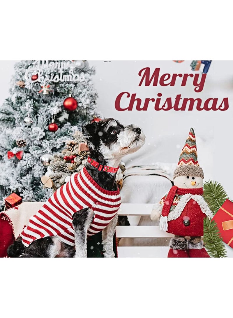 Christmas  Collar - Premium Adjustable  Collar Medium Large  (Christmas,L) - Image 3