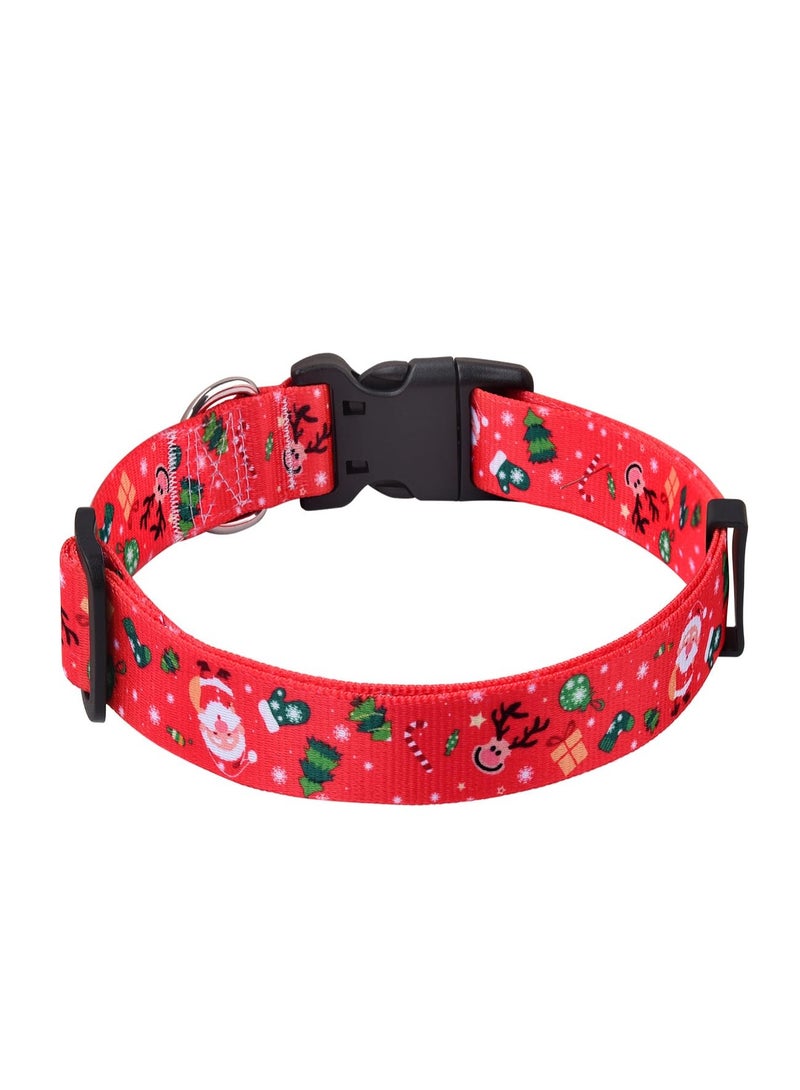 Christmas  Collar - Premium Adjustable  Collar Medium Large  (Christmas,L) - Image 4