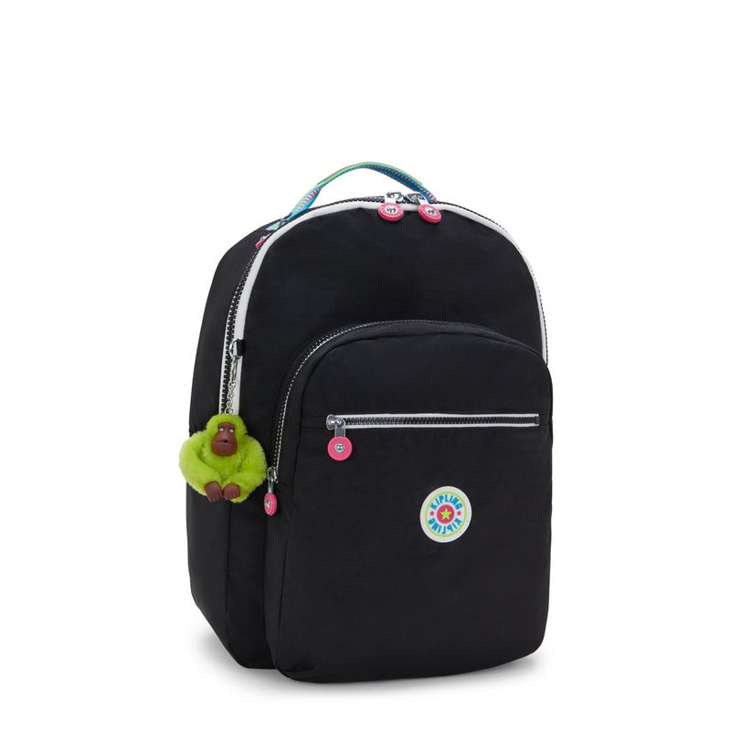 KIPLING KIPLING Kipling Women's Seoul 15" Laptop Backpack, Durable, Roomy with Padded Shoulder Straps, Built-In Protective Sleeve - Image 3