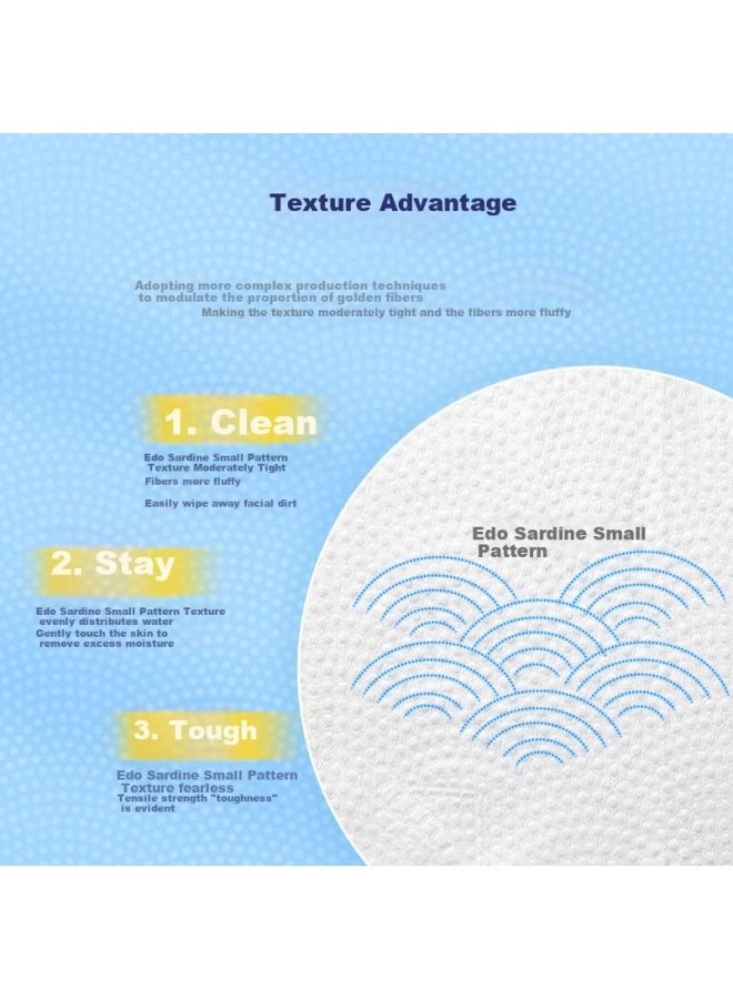 Ito Disposable Face Towels 50 Sheets * 1 Pack Facial Tissue Extraction Thickened And Enlarged Cleansing Towels Home Pack - Image 2