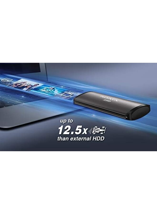 ADATA Se760 Ext. Ssd 512Gb Black - Image 4