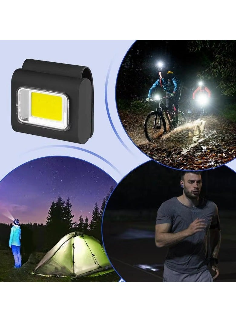 LED Safety Lights Run Light Outdoor Backpack Camping Silicone Clip Mode Walking Lamp for Night Portable Magnetic Emergency Light  - Image 4