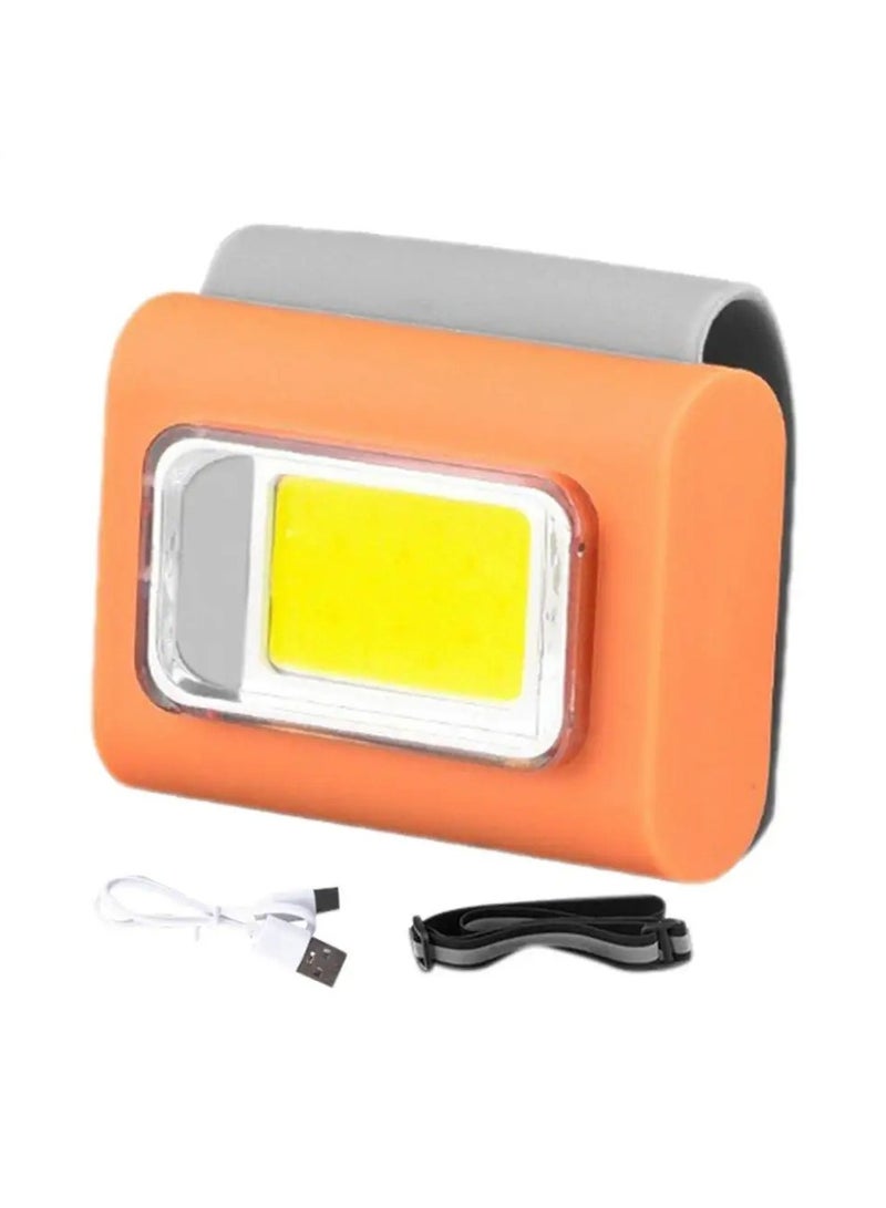LED Safety Lights Run Light Outdoor Backpack Camping Silicone Clip Mode Walking Lamp for Night Portable Magnetic Emergency Light  - Image 1