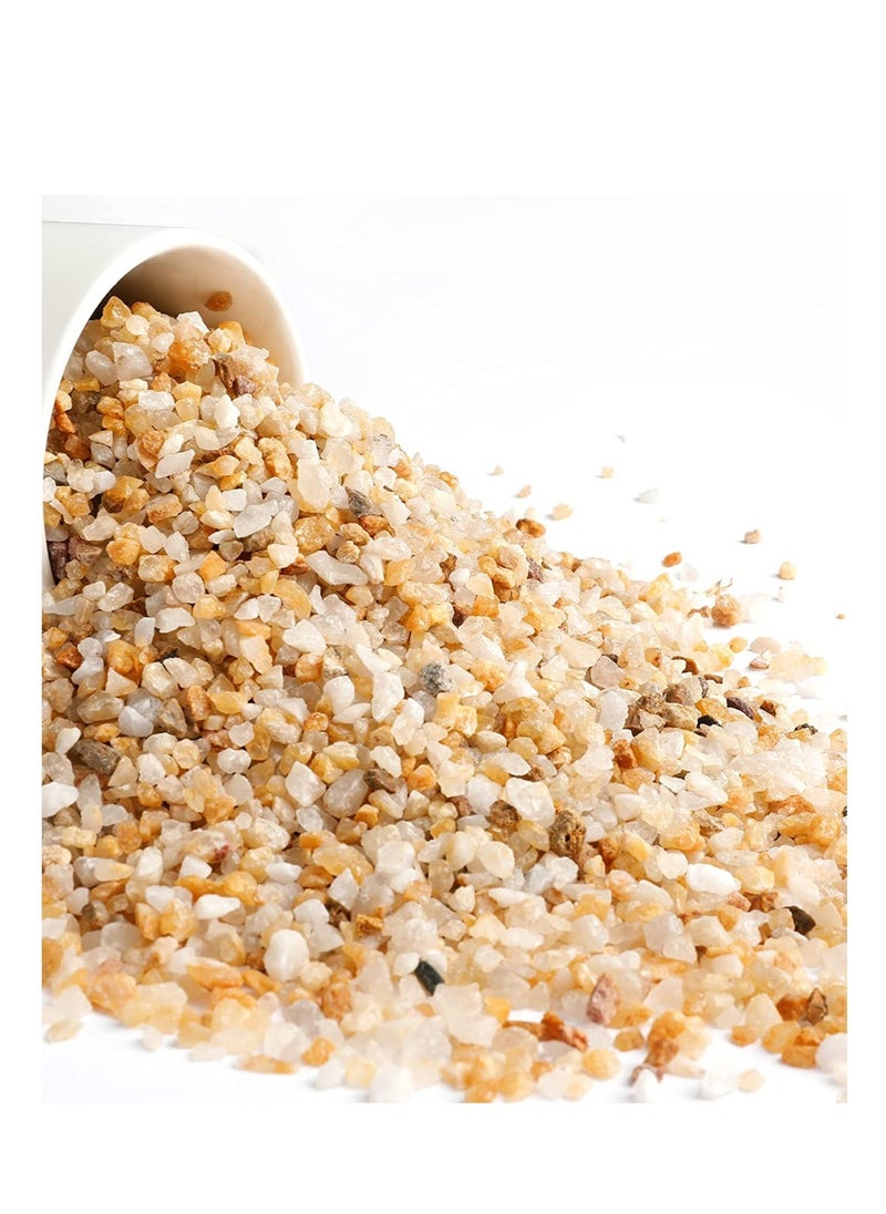 vsell24 - 2-4 mm Multiuse Super Naturals Golden Stones Aquarium Substrate For Fish Tank - Image 1