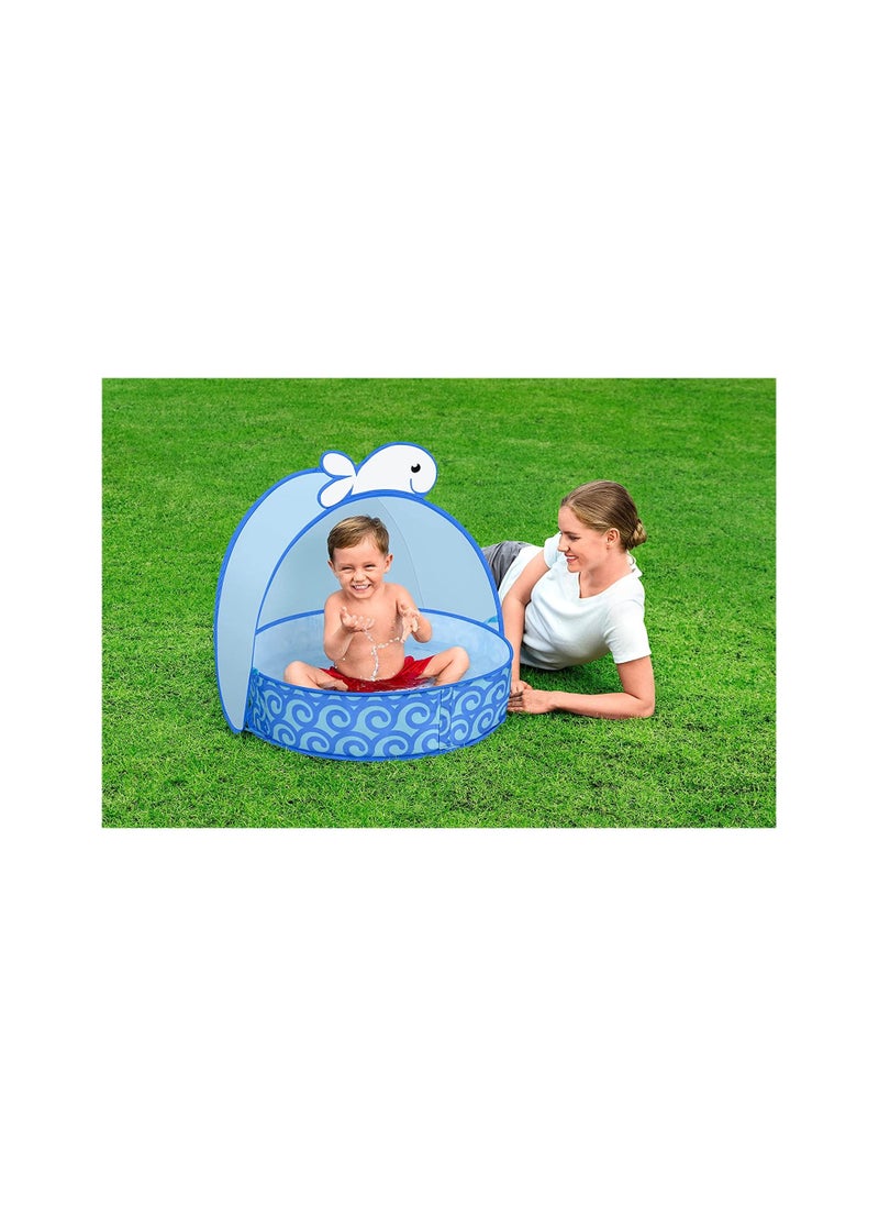 Bestway - Pop-Up n' Splash Paddling Pool with Sun Canopy - 52577