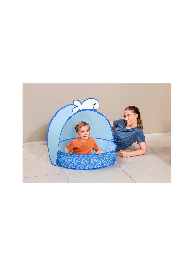 Bestway - Pop-Up n' Splash Paddling Pool with Sun Canopy - 52577
