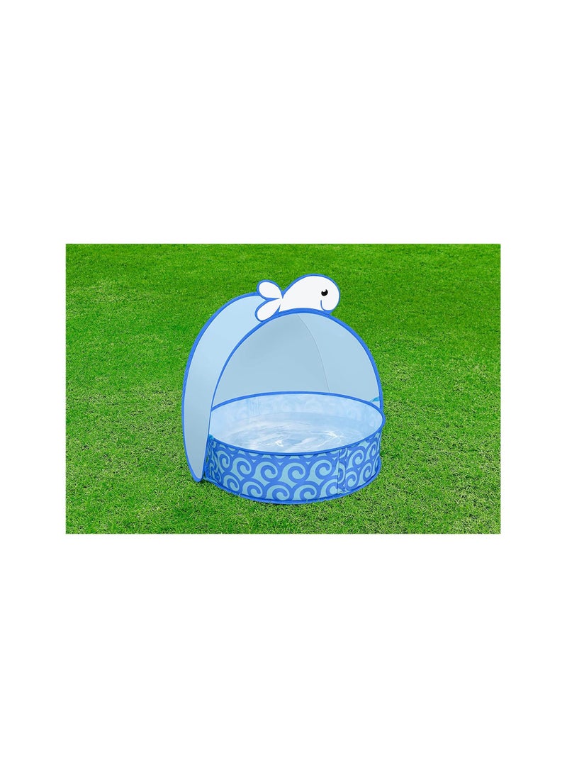 Bestway - Pop-Up n' Splash Paddling Pool with Sun Canopy - 52577