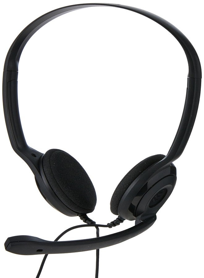 EPOS Sennheiser PC 5 Chat - Headset for Internet Communication, E-Learning and Gaming - Noise Cancelling Microphone, Casual Gaming Lightweight, high Comfort, Minimalistic, Black