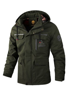 NIBEMINENT Hooded Outdoor Jacket Green  - Image 1