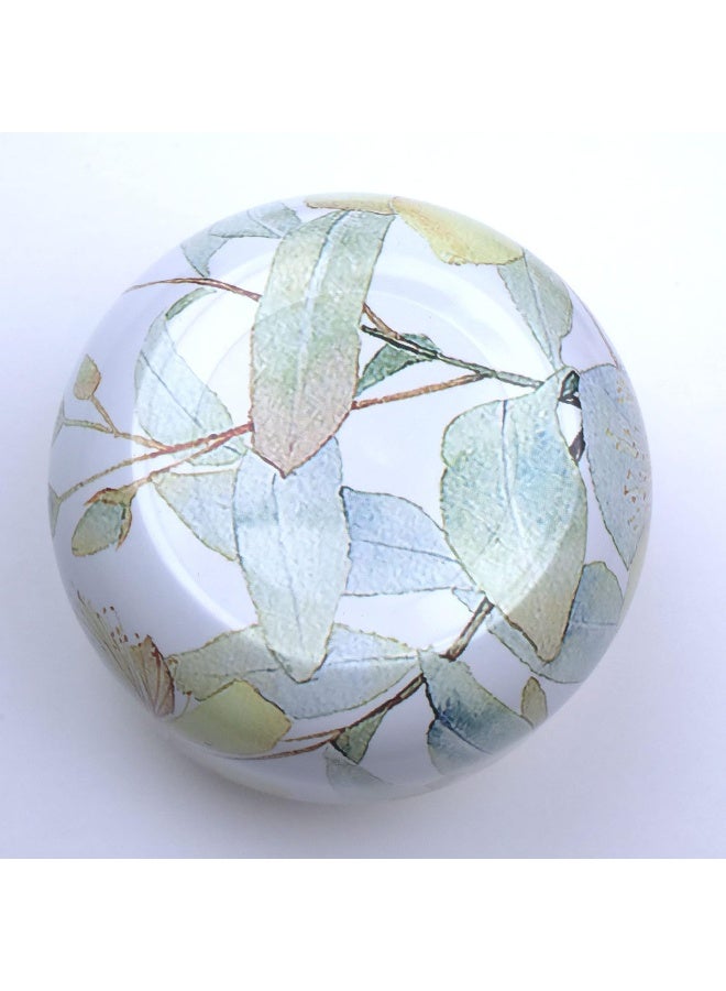 Topwon Powder Case with Powder Puff for Body Powder Container Dusting Powder Case for Baby&Mom (Gloden Flower) - Image 5