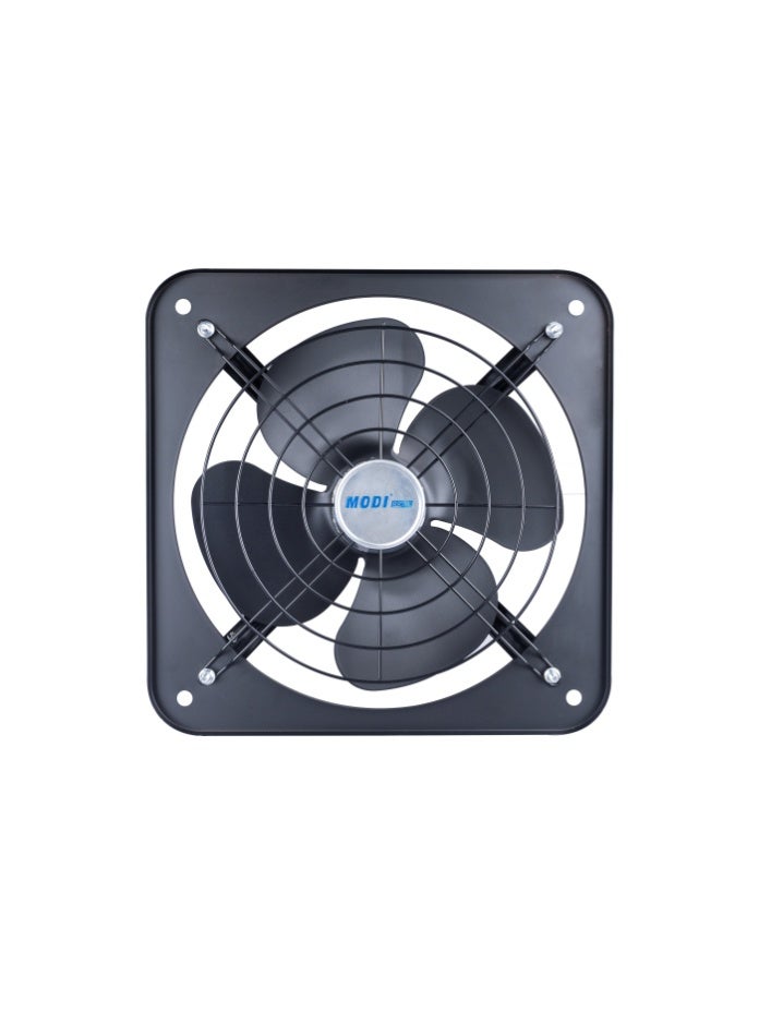 MODI 8-Inch Metal Net Exhaust Fan Powerful Ventilation for Kitchen, Bathroom & Home Low Noise Energy-Efficient Wall-Mounted Design - Image 2