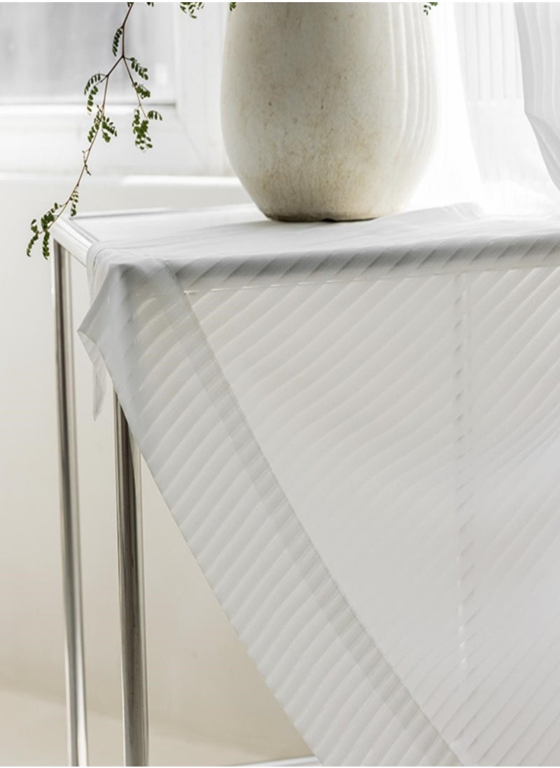 Golden Homee - White Sheer Curtain For Living Room 1 Piece - Image 1