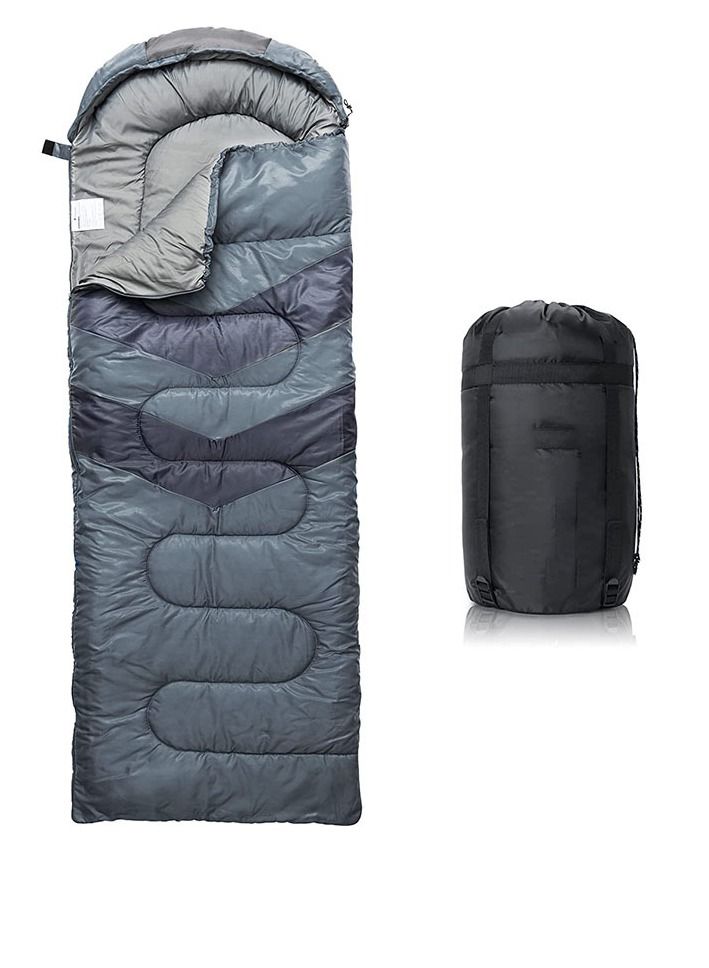 Gerenic Sleeping Bags for Adults Cold Weather & Warm - Backpacking Camping Sleeping Bag for Kids 10-12, Girls, Boys - Lightweight Compact Camping Gear Must Haves Hiking Essentials Sleep Accessories  - Image 1