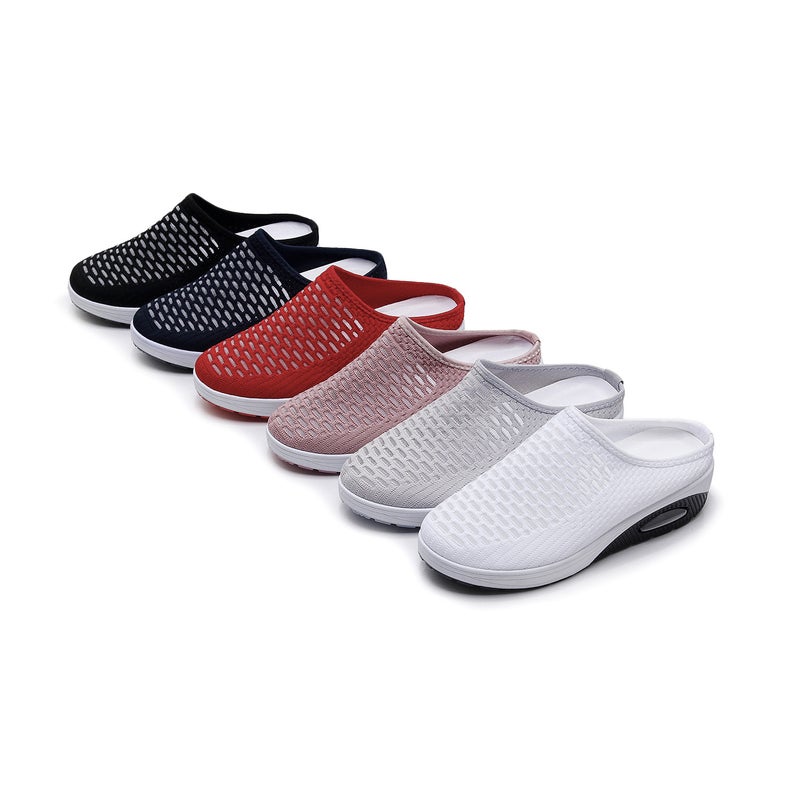 Women's Thick Sole Slip-on Sandals Cushioned Beach Shoes - Image 5