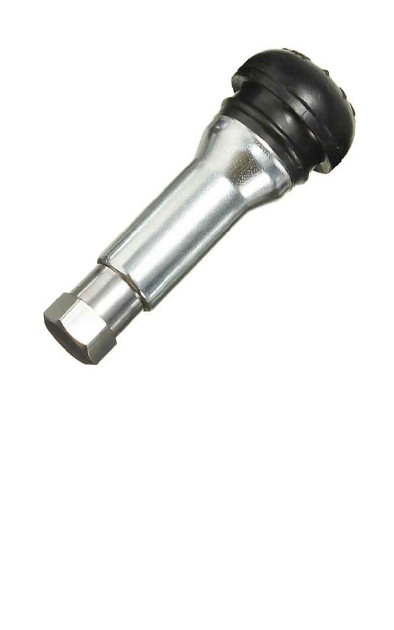HANUMEX Car Chrome Alloy Copper Tubeless Rubber Wheel Tyre Valve Stem Dust Cap Cover -5pcs - Image 5