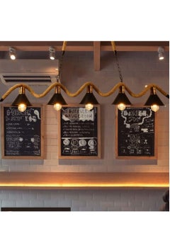 Next Life 5 Head Rope Pendant Light Vintage Chandelier Fitting for Cafe Restaurant And Home Decoration  - Image 3